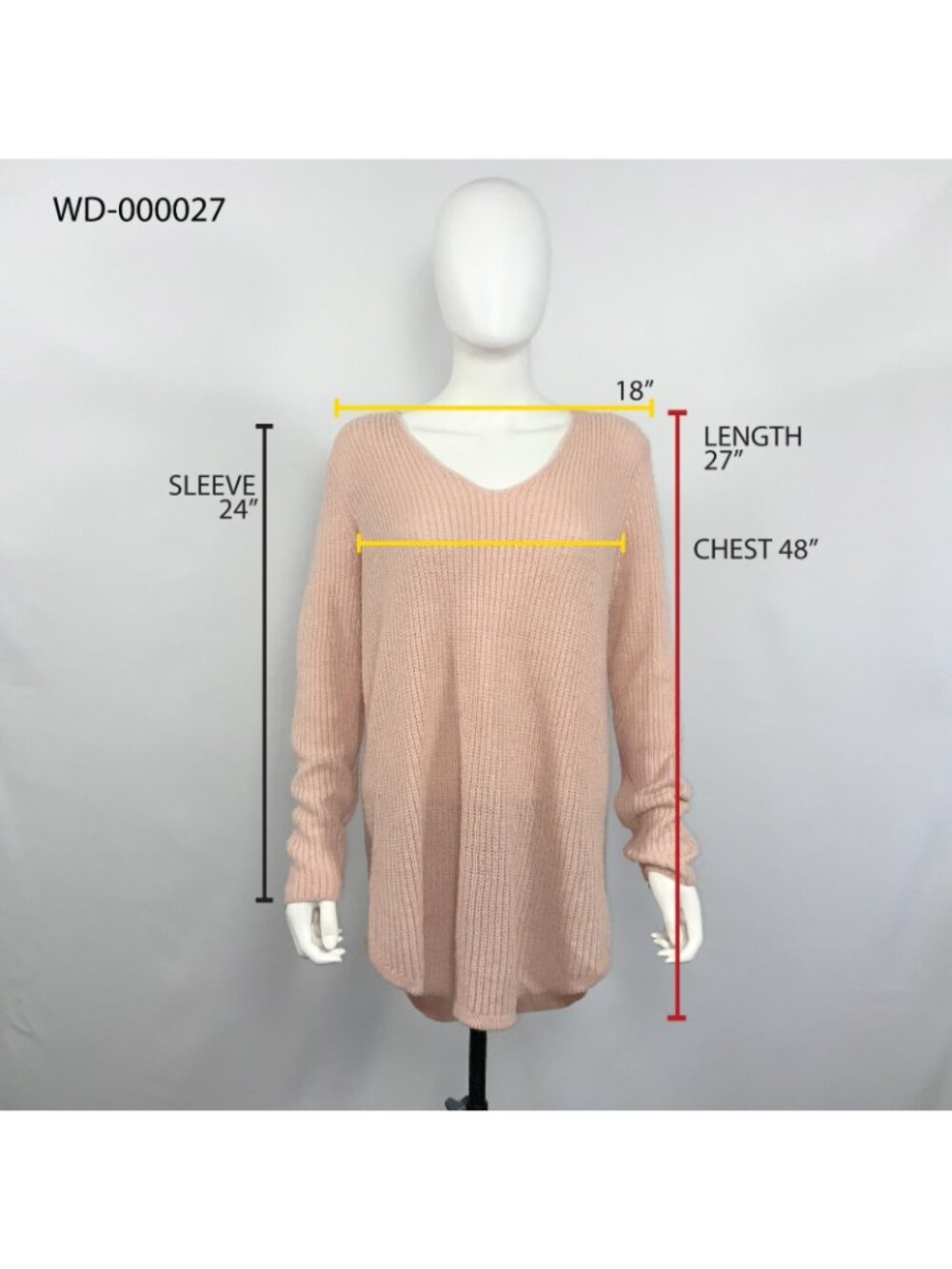 Women Cardigan Faded Glory Pink Size M (8-10) Long Sleeve [WD-27] - Picture 10 of 10
